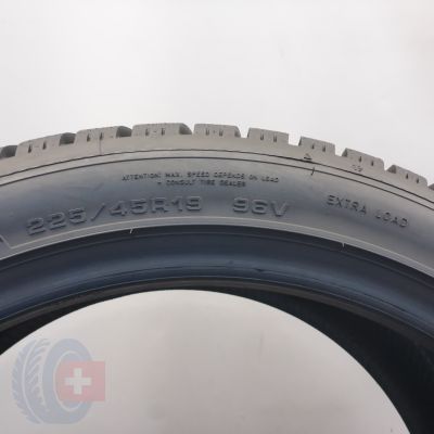8. 225 45 19 4x DUNLOP 225/45 R19 96V XL Winter Sport 5 Winterreifen 2023 9-8,8mm 