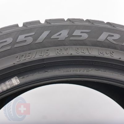 6.  225 45 17 1x PIRELLI  225/45 R17 94V Winter Sottozero 3 Winterreifen 2020 6,8mm