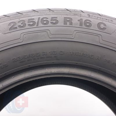 6. 235 65 16C 2x CONTINENTAL 235/65 R16C 118/116R VancoEco Sommerreifen 2013/17 9mm