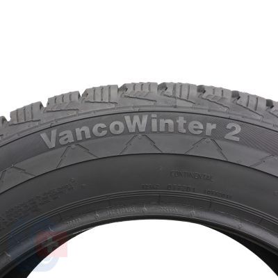 7. 205 65 16C 4x CONTINENTAL 205/65 R16C 107/105T VancoWinter 2 Winterreifen 2016/19  8,5-9,2mm