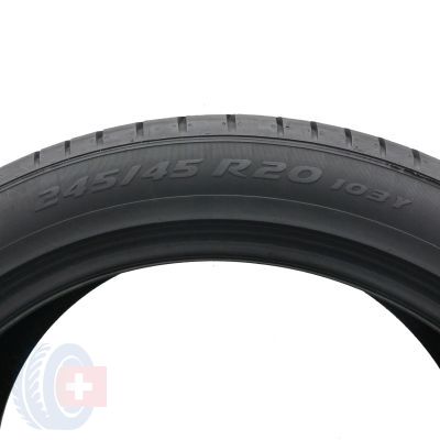 4. 245 45 20 2x PIRELLI 245/45 R20 103Y XL J LR PZero Sommerreifen 2017 5,8mm