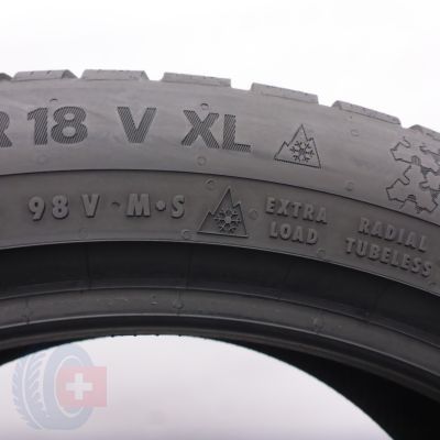 6. 235 45 18 1x CONTINENTAL 235/45 R18 98V XL WinterContact TS 870 P Winterreifen 2024 8mm WIE NEU 