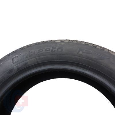 7. 205 55 17 4x PIRELLI 205/55 R17 91V XL Cinturato P7 Sommerreifen 2021 VOLL Wie Neu