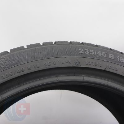 5. 235 40 18 2x CONTINENTAL 235/40 R18 95V XL ContiWinterContact Ts830P Winterreifen 2024 6,5-7mm