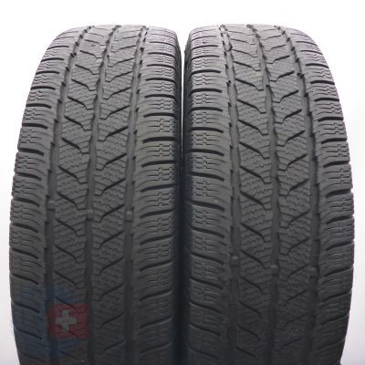 215 75 16C 2x CONTINENTAL 215/75 R16C 113/111R VanContact Winter Winterreifen 2018 7-6,8mm