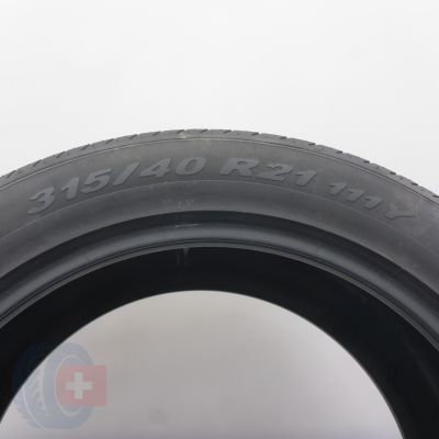 4.  315 40 21 1x PIRELLI  315/40 R21 111Y P Zero M0 Sommerreifen 2015 5,7mm
