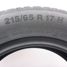 6. 215 65 17 4x CONTINENTAL 215/65 R17 99H WinterContact TS850P SUV Winterreifen 2017, 2019 6,8-7,8mm