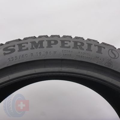 6. 235 40 19 4x SEMPERIT 235/40 R19 96V XL Speed-Grip 5 Winterreifen 2023, 2024 6,8-7,5mm