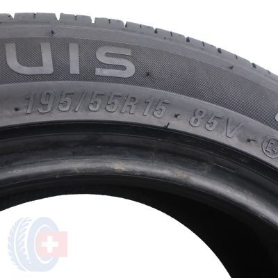 6. 2 x CST 195/55 R15 85V Marquis MR61 Sommerreifen 2019 7,2mm Wie Neu