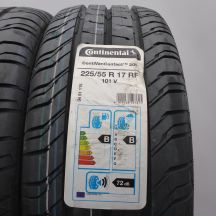 3. 225 55 17 2x CONTINENTAL 225/55 R17 101V XL ContiVanContact 200 Reinforced Sommerreifen 2020 VOLL WIE NEU