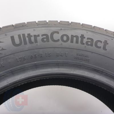 6. 175 65 15 4x CONTINENTAL 175/65 R15 84T UltraContact Sommerreifen 2024/25 VOLL WIE NEU