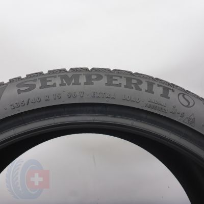 5. 235 40 19 2x SEMPERIT 235/40 R19 96V XL Speed-Grip 3 Winterreifen 2022 7,7-8mm