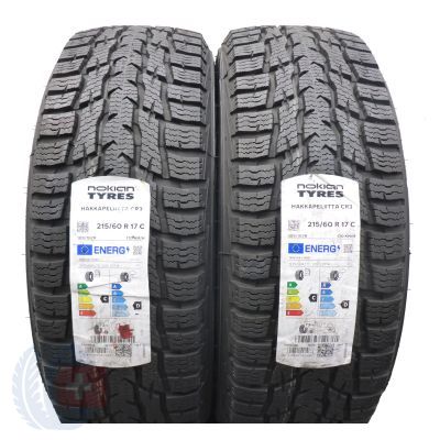 4. 215 60 17C 4x NOKIAN 215/60 R17C 109/107R Hakkapeliitta CR3 Winterrefen 2021 VOLL WIE NEU 