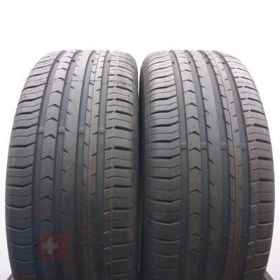 215 55 16 2x Continental 215/55 R16 93W ContiPremiumContact 5 Sommerreifen 2021 VOLL 