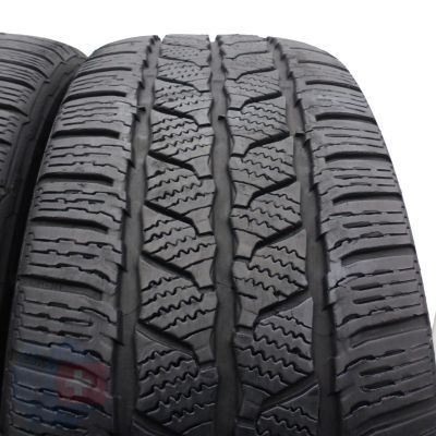 3. 2 x CONTINENTAL 225/55 R17C 109/107T VanContact Winter Winterreifen 2022 6,5-6,8mm