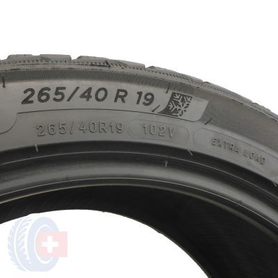 5. 2 x MICHELIN 265/40 R19 102V XL Pilot Alpin 5 Winterreifen 2019  5-6mm 