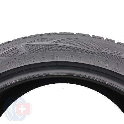 4. 2 x VREDESTEIN 225/45 R18 95W XL Wintrac Pro Winterreifen 2022 WIE NEU 7-7,5mm