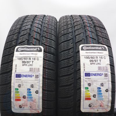 4. 195 60  16C 4x CONTINENTAL 195/60 R16C 99/97T VanContact Winter Winterreifen 2022 VOLL  4. 195 60  16C 4x CONTINENTAL 195/60 R16C 99/97T VanContact Winter Winterreifen 2022 VOLL