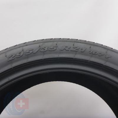 4. 295 35 21 2x PIRELLI 295/35 R21 107Y XL N1 PZero Sommerreifen 2015 6,3mm