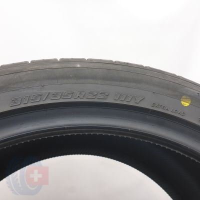 5. 315 35 22 2x YOKOHAMA  315/35 R22 111Y Avan Sport V107E BMW Sommerreifen 2023 Ungebraucht  