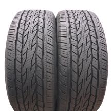 2 x CONTINENTAL 255/55 R18 109H XL ContiCrossContact LX 2 Sommerreifen  2016 9.2mm