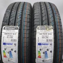 5. 195 75 16C 4x CONTINENTAL 195/75 R16C 107/105R VanContact Ultra Sommerreifen 2023 VOLL
