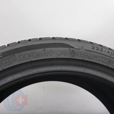 7. 225 40 18 2x ESA TECAR 225/40 R18 92V XL Supergrip PRO Winterreifen 2022 8,2mm