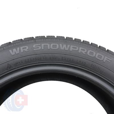 5. 2 x NOKIAN 225/50 R18 99H XL WR Snowproof Winterreifen 2022 7-7,2mm