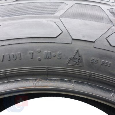 2. 215 60 16C 2x CONTINENTAL 215/60 R16C 103/101T VanContact Winter Winterreifen 9mm 2017 Wie Neu