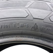 2. 215 60 16C 2x CONTINENTAL 215/60 R16C 103/101T VanContact Winter Winterreifen 9mm 2017 Wie Neu