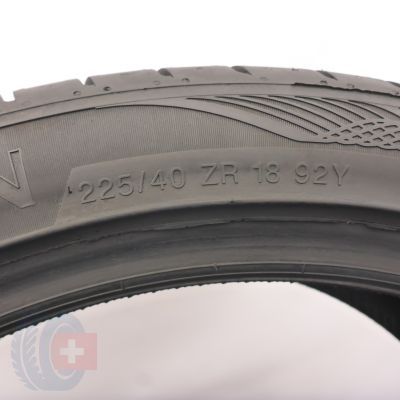 4. 225 40 18 1x VREDESTEIN 225/40 ZR18 92Y XL Ultrac Satin Sommerreifen 2021 7,8mm WIE NEU 