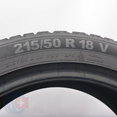 5. 215 50 18 1x SEMPERIT 215/50 R18 92V Speed-Grip 5 Winterreifen 2025 8,5mm WIE NEU 