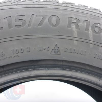 6. 215 70 16 2x BARUM 215/70 R16 100H Polaris 5 Winterreifen 2022 8-7,8mm