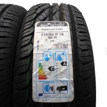 2. 215 65 16 4x UNIROYAL 215/65 R16 98H RainExpert 3 SUV Sommerreifen 2015 UNGEBRAUCHTE