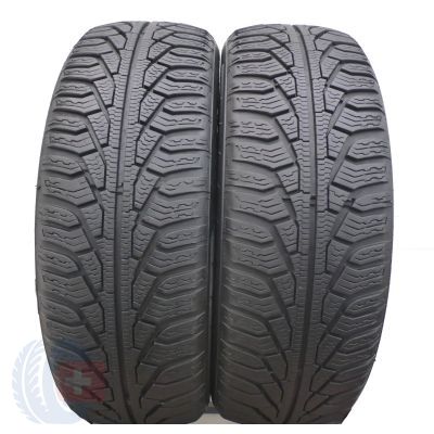 2 x UNIROYAL 185/55 R16 87T XL MS plus 77 Winterreifen 2016 6,2-7mm