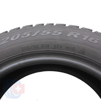 4. 205 55 16 2x PIRELLI 205/55 R16 91H Winter Cinturato Winterreifen 2019 8,8-9mm