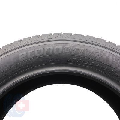 8. 225 55 17C 4x DUNLOP 225/55 R17C 109/107H MO-V Econodrive Sommerreifen 2024 WIE NEU VOLL