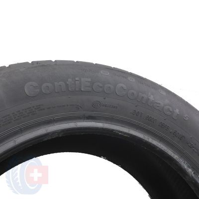 6. 2 x CONTINENTAL 225/55 R17 97W ContiEcoContact 5 Sommerreifen 2015 6,8mm