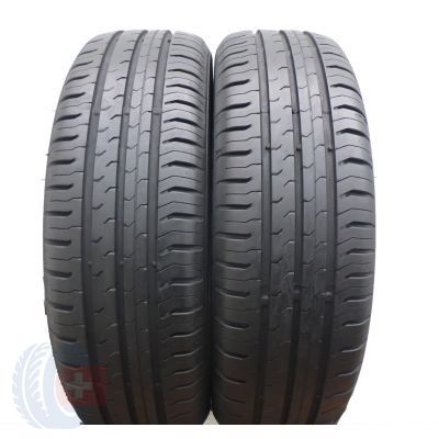 4. 4 x CONTINENTAL 165/60 R15 77H ContiEcoContact 5 Sommerreifen DOT16  6.4-7mm 