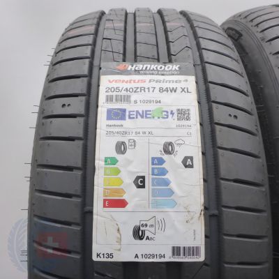 2. 205 40 17 2x HANKOOK 205/40 R17 84W XL Ventus Prime 4 Sommerreifen 2024 VOLL WIE NEU  2. 205 40 17 2x HANKOOK 205/40 R17 84W XL Ventus Prime 4 Sommerreifen 2024 VOLL WIE NEU