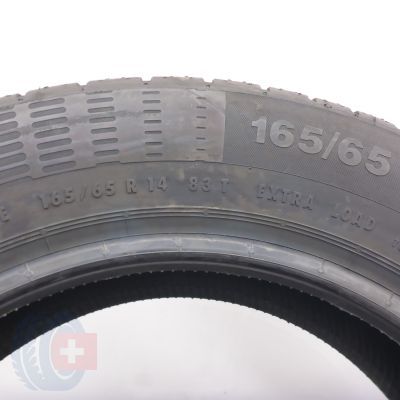 5. 165 65 14 4x CONTINENTAL 165/65 R14 83T XL ContiEcoContact 5 Sommerreifen 2022 Ungebraucht  
