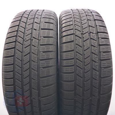 235 55 19 2x CONTINENTAL 235/55 R19 101H AO CrossContact Winter Winterreifen 2022 7,2mm