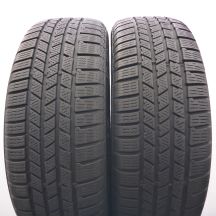 235 55 19 2x CONTINENTAL 235/55 R19 101H AO CrossContact Winter Winterreifen 2022 7,2mm