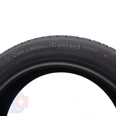 3.  205 55 18 1x CONTINENTAL 96H XL ContiWinterContact TS 830 P BMW Winterreifen 2022 8,2mm