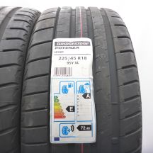 2. 225 45 18 2x BRIDGESTONE 225/45 R18 95Y XL Potenza Sport Sommerreifen 2021 Ungebraucht   