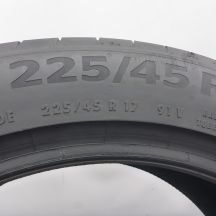 7. 225 45 17 4x CONTINENTAL 225/45 R17 91V PremiumContact 6 Sommerreifen 2020 7-6,5mm