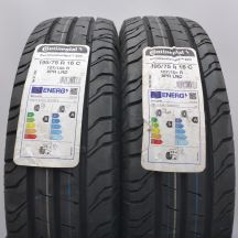 3.  195 75 16C 4x CONTINENTAL 195/75 R16C 107/105R ContiVanContact 200 Sommerreifen 2021/22 VOLL 