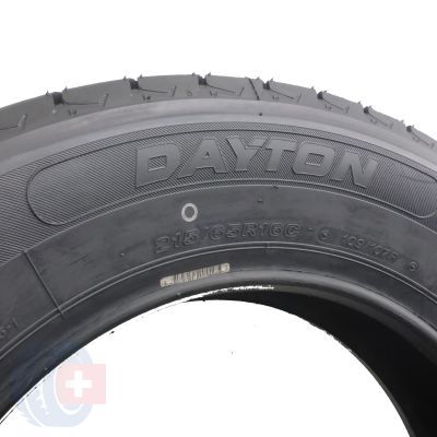 6. 4 x DAYTON 215/65 R16 C 109/107R VAN Sommerreifen  2018 VOLL WIE NEU 