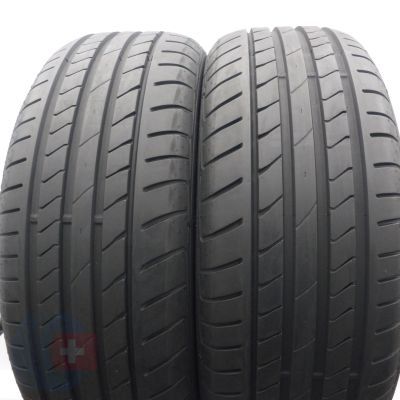 4. 205 55 16 4x DUNLOP 205/55 R16 91V Sport bluResponse Sommerreifen 2018 6,8-7mm
