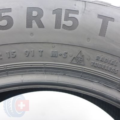 2. 195 65 15 4x CONTINENTAL 195/65 R15 91T WinterContact TS870 Winterreifen 2021, 2022 7,2-8mm
